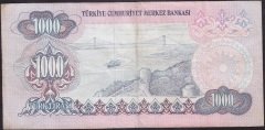 6.EMİSYON 2.TERTİP 1000 LİRA D08 560440 ÇOK TEMİZ +