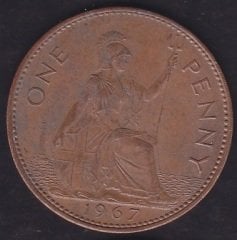 İngiltere 1 Penny 1967