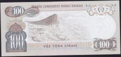 6.Emisyon 1.Tertip 100 Lira E65 3637XX Çilaltı Çil