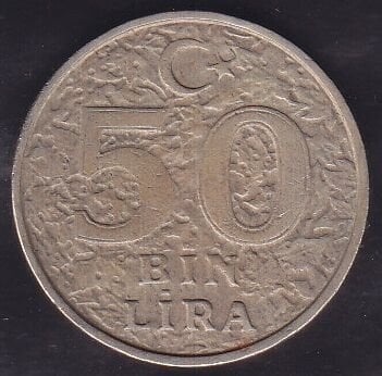 1998 Yılı 50.000 Lira