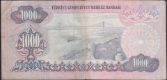 6.EMİSYON 2.TERTİP 1000 LİRA D05 100506 ÇOK TEMİZ