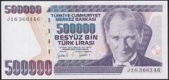 7.Emisyon 4.Tertip 500000 Lira J16 366146 Çil