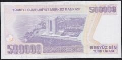 7.Emisyon 4.Tertip 500000 Lira J16 366146 Çil