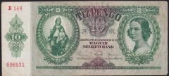 Macaristan 10 Pengo 1936 Çok Temiz+