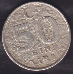 1998 Yılı 50.000 Lira