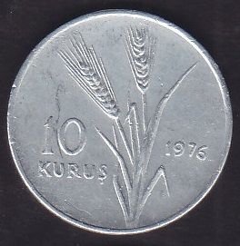 1976 Yılı 10 Kuruş
