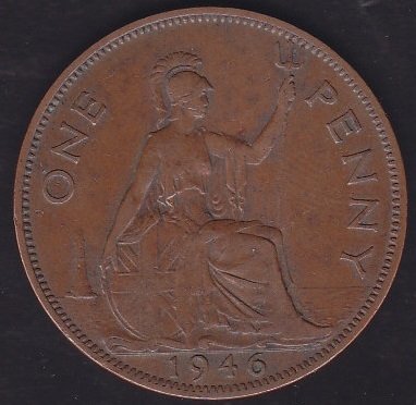 İngiltere 1 Penny 1946