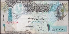 Katar 1 Riyal 2003 Çok Temiz Pick 20