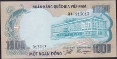 Vietnam ( Güney ) 1000 Dong 1972 Çilaltı Çil Pick 34