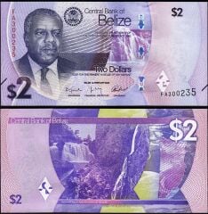 Belize 2 Dolar 2025 Çil Pick 73