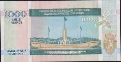 Burundi 1000 Frank 2009 Çil Pick 46 ( 842684 )