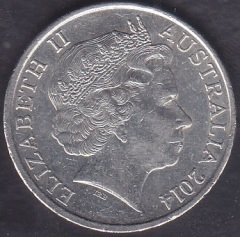 AVUSTURALYA 20 CENT 2014