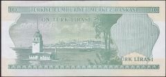6.Emisyon 2.Tertip 10 Lira L60 338921 Çok Çok Temiz+