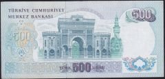 6.Emisyon 2.Tertip 500 Lira N15 094924 Çok Çok Temiz+
