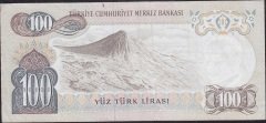 6.Emisyon 2.Tertip 100 Lira H04 606318 Çok Temiz +