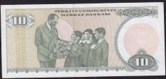 7.Emisyon 2.Tertip 10 Lira D52 620046 Çilaltı