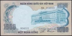 Vietnam ( Güney ) 1000 Dong 1972 Çilaltı Çil Pick 34 ( 222 )