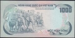 Vietnam ( Güney ) 1000 Dong 1972 Çilaltı Çil Pick 34 ( 222 )