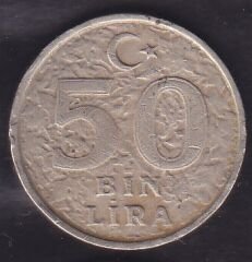 1999 Yılı 50.000 Lira
