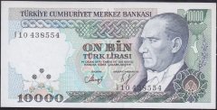 7.Emisyon 4.Tertip 10000 Lira I10 438554 Çil