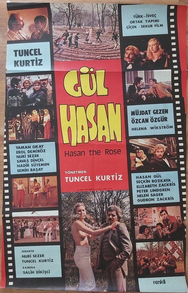 Tuncel Kurtiz - Müjdat Gezen - Gül Hasan - Film Afişi