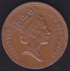 İngiltere 1 Penny 1989