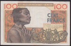 WEST AFRİCAN STATES 100 FRANK 1961 ÇÇT ÇİLALTI (C) BURKİNA - FASO