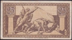 ALMANYA 25 PFENNİNG NOTGELD 1920 ÇİLALTI ÇİL