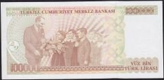 7.Emisyon 3.Tertip 100000 Lira G60 116415 Çil