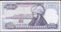 7.Emisyon 2.Tertip 1000 Lira H20 132634 Çil