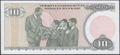 7.Emisyon 2.Tertip 10 Lira D48 447542 Çilaltı