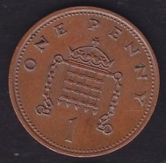 İngiltere 1 Penny 1988
