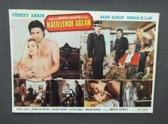 KATİLLERDE AĞLAR BANU ALKAN CÜNEYT ARKIN 2 eski para mezat