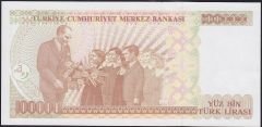 7.Emisyon 3.Tertip 100000 Lira G53 161266 Çil