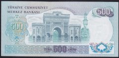 6.EMİSYON 2.TERTİP 500 LİRA F42 033135 ÇOK ÇOK TEMİZ +