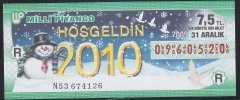 2009 31 ARALIK ÇEYREK BİLET R SERİSİ