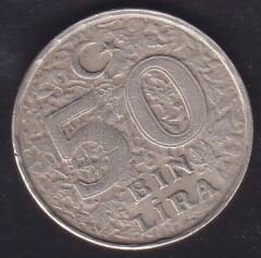 1999 Yılı 50.000 Lira