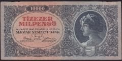 Macaristan 10000 Pengo 1946 Çok Temiz
