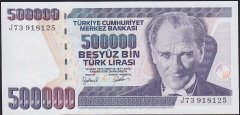 7.Emisyon 4.Tertip 500000 Lira J73 918125 Çilaltı Çil