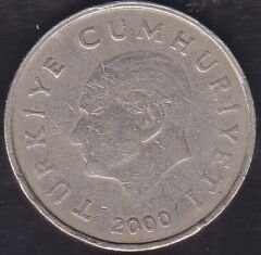 2000 Yılı 50.000 Lira