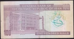 İran 100 Riyal Çok Temiz+ Sürsajlı