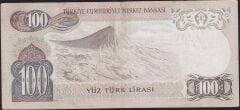 6.Emisyon 1.Tertip 100 Lira C03 001371 Çok Çok Temiz+