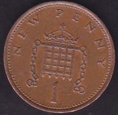 İngiltere 1 Penny 1980