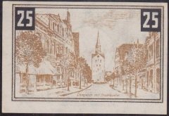 ALMANYA 25 PFENNİNG NOTGELD 1922 ÇİL