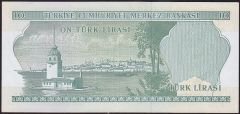 6.Emisyon 2.Tertip 10 Lira L44 398947 Çilaltı