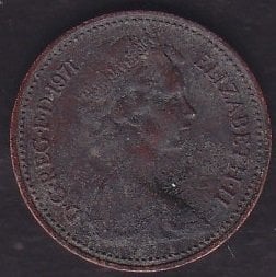 İngiltere 1 Penny 1971
