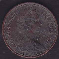 İngiltere 1 Penny 1971