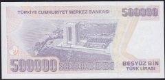 7.Emisyon 4.Tertip 500000 Lira J71 804501 Çil