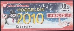 2009 31 ARALIK YARIM BİLET Z SERİSİ