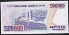 7.Emisyon 3.Tertip 500000 Lira F53 836000 Çilaltı Çil